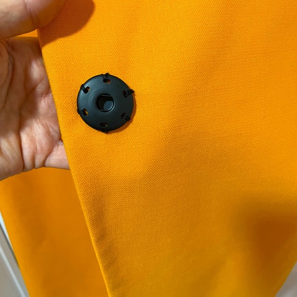 NWOT Babaton Aritzia orange size medium long blazer jacket - Picture 10 of 15